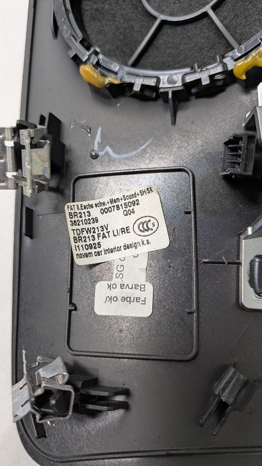 2019 MERCEDES-BENZ E-CLASS Left Front Door Switch - 432785 — photo 4