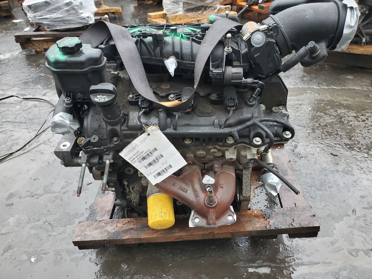 2013 CHEVROLET TRAVERSE 6cyl Gasoline 3.6 ENGINE ASSEMBLY - 433958 — photo 5