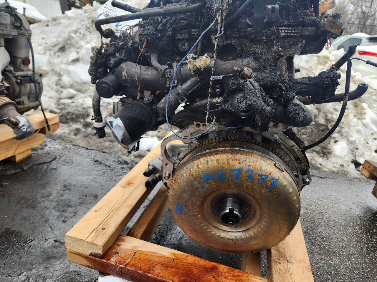 2019 HYUNDAI SONATA 2.0L 4cyl Turbo Gasoline ENGINE ASSEMBLY - 434007 — photo 5