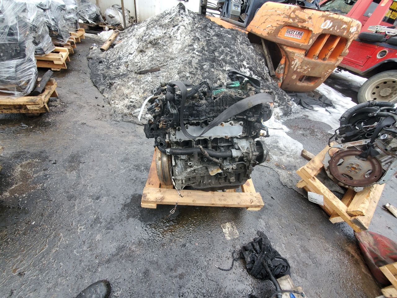 2019 HYUNDAI SONATA 2.0L 4cyl Turbo Gasoline ENGINE ASSEMBLY - 434007 — photo 8