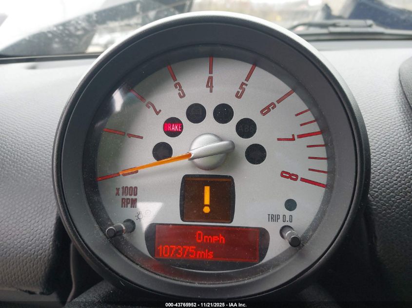 2014 MINI COOPER PACEMAN 4cyl Gasoline Turbo 1.6 ENGINE ASSEMBLY - 434021 — photo 8