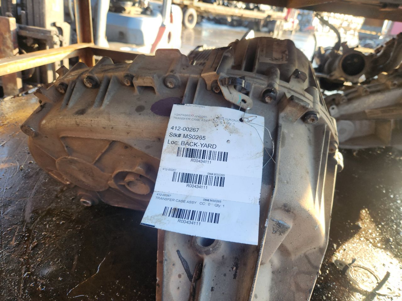 2007 GMC YUKON XL 1500 8cyl 6.2 liter gasoline TRANSFER CASE ASSY - 434111