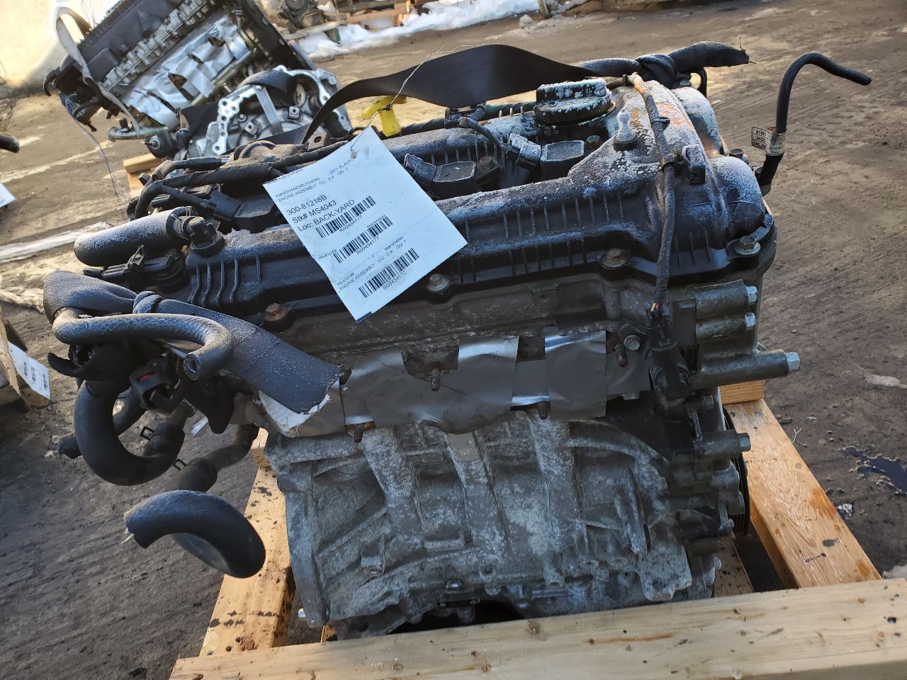 2011 HYUNDAI ELANTRA 4cyl Gasoline 1.8 ENGINE ASSEMBLY - 434177 — photo 3
