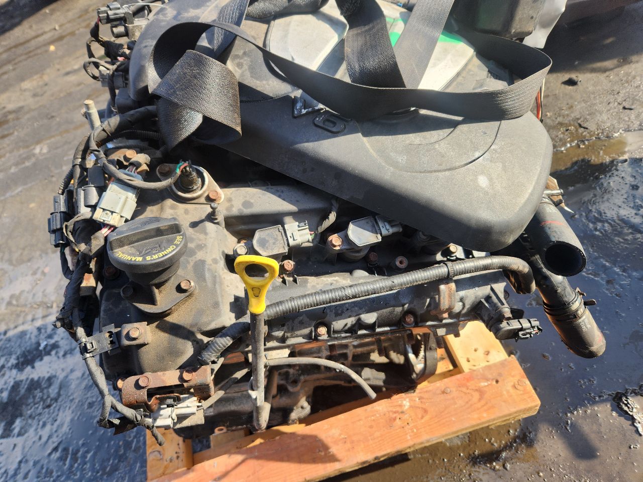 2012 KIA SORENTO 6cyl Gasoline 3.5 ENGINE ASSEMBLY - 434546 — photo 2