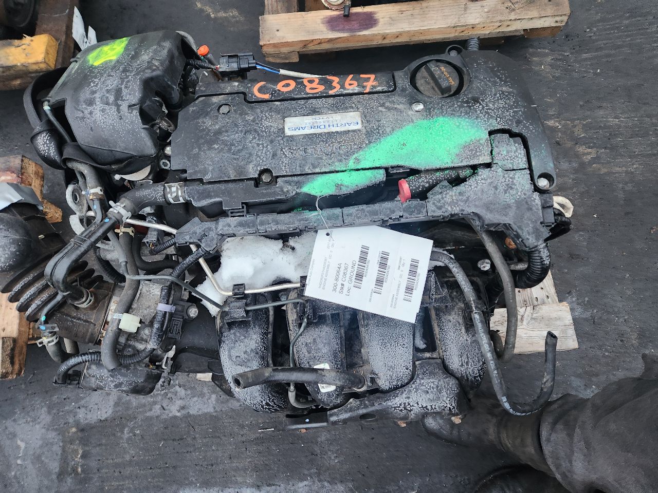 2017 HONDA ACCORD 4cyl Gasoline 2.4 ENGINE ASSEMBLY - 434760 — photo 4