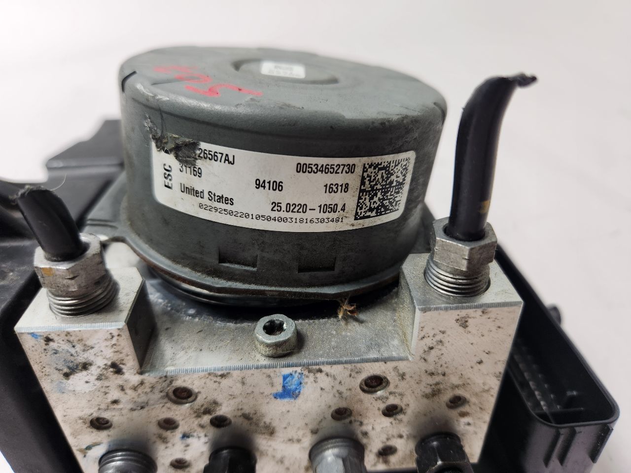 2018 JEEP COMPASS 2.4L 4cyl Gasoline VVT Anti-lock Brake Pts - 434909 — photo 3