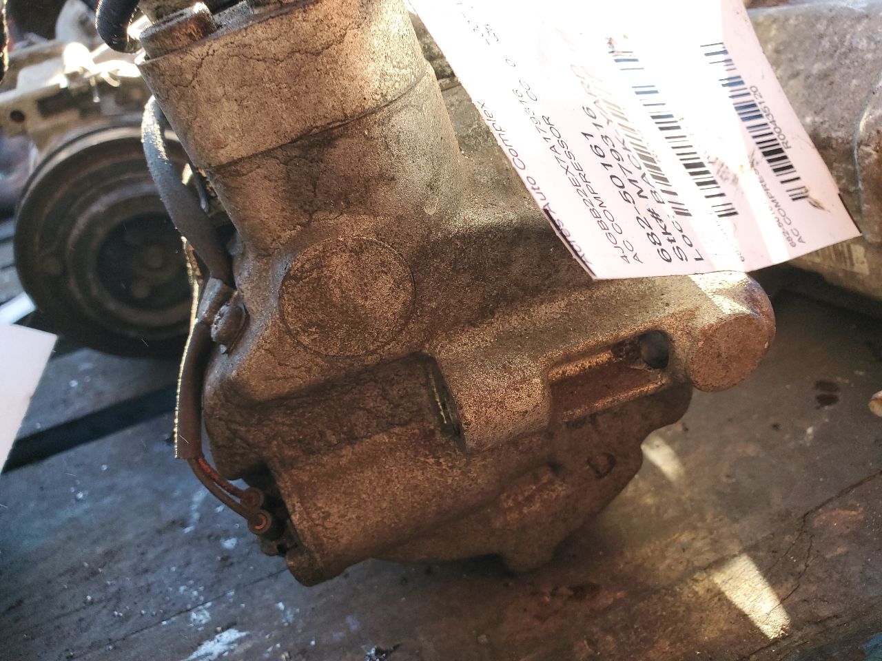 2007 MERCEDES-BENZ ML-CLASS 6cyl Diesel Turbo 3.0 AC COMPRESSOR - 435120 — photo 5