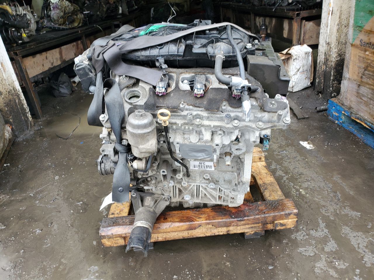 2013 CADILLAC ATS 6 cyl Gas Flex Fuel 3.6 ENGINE ASSEMBLY - 435136 — photo 5