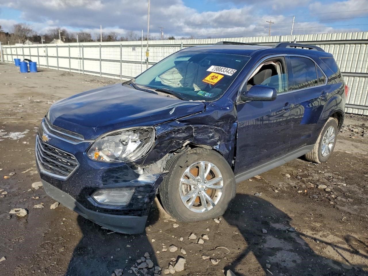 2017 CHEVROLET EQUINOX 4cyl Gasoline 2.4 TRANSFER CASE ASSY - 435241