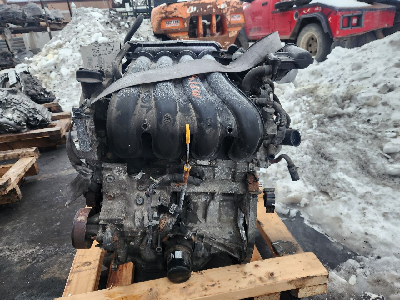 2019 NISSAN NV200 2.0L 4cyl Gasoline VVT ENGINE ASSEMBLY - 435355 — photo 3