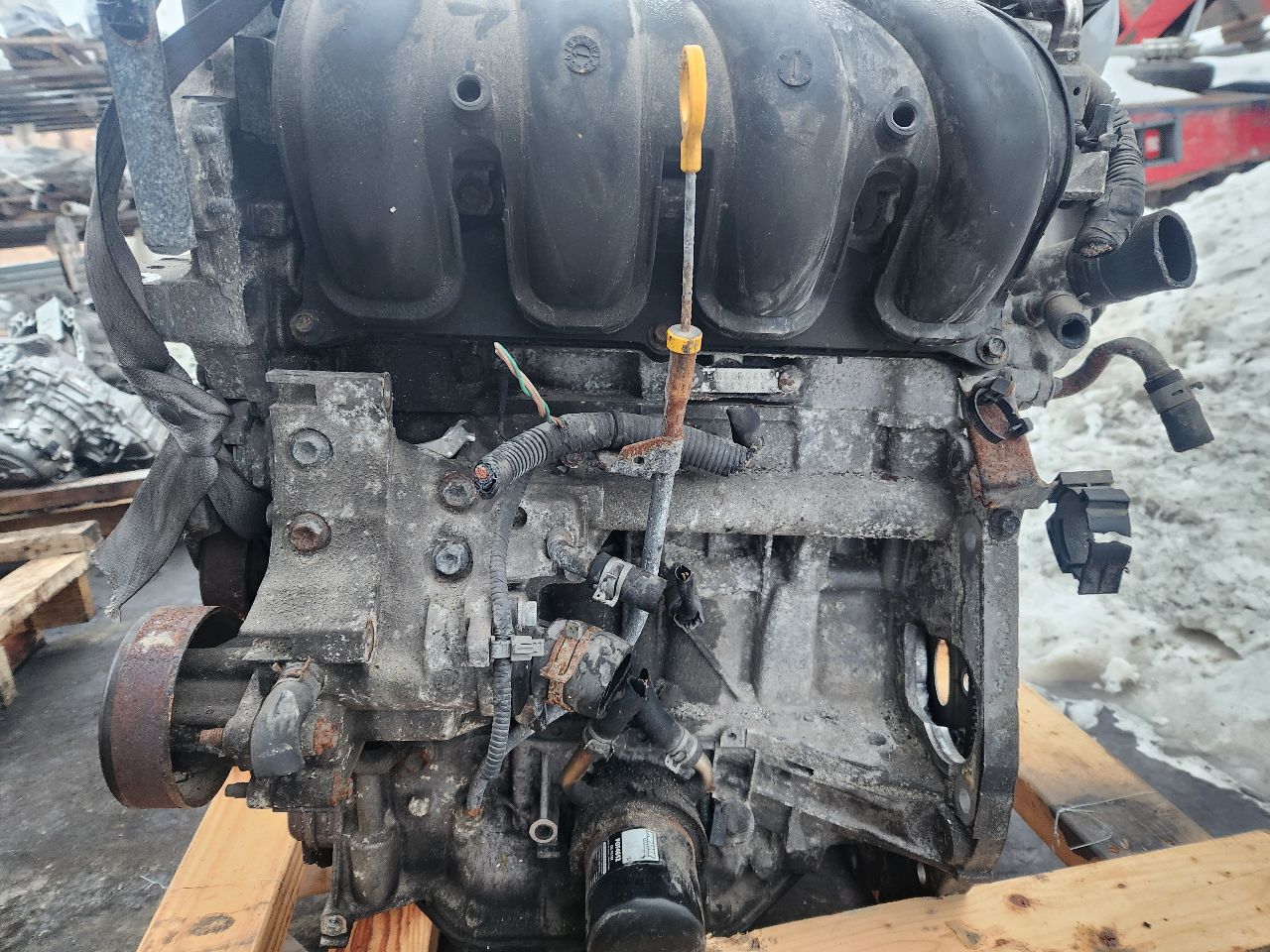 2019 NISSAN NV200 2.0L 4cyl Gasoline VVT ENGINE ASSEMBLY - 435355 — photo 4