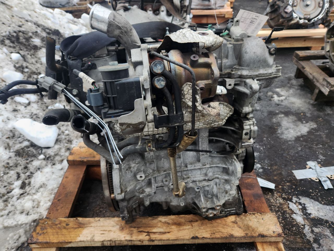 2016 HYUNDAI TUCSON 4cyl Gasoline Turbo 1.6 ENGINE ASSEMBLY - 435432 — photo 3