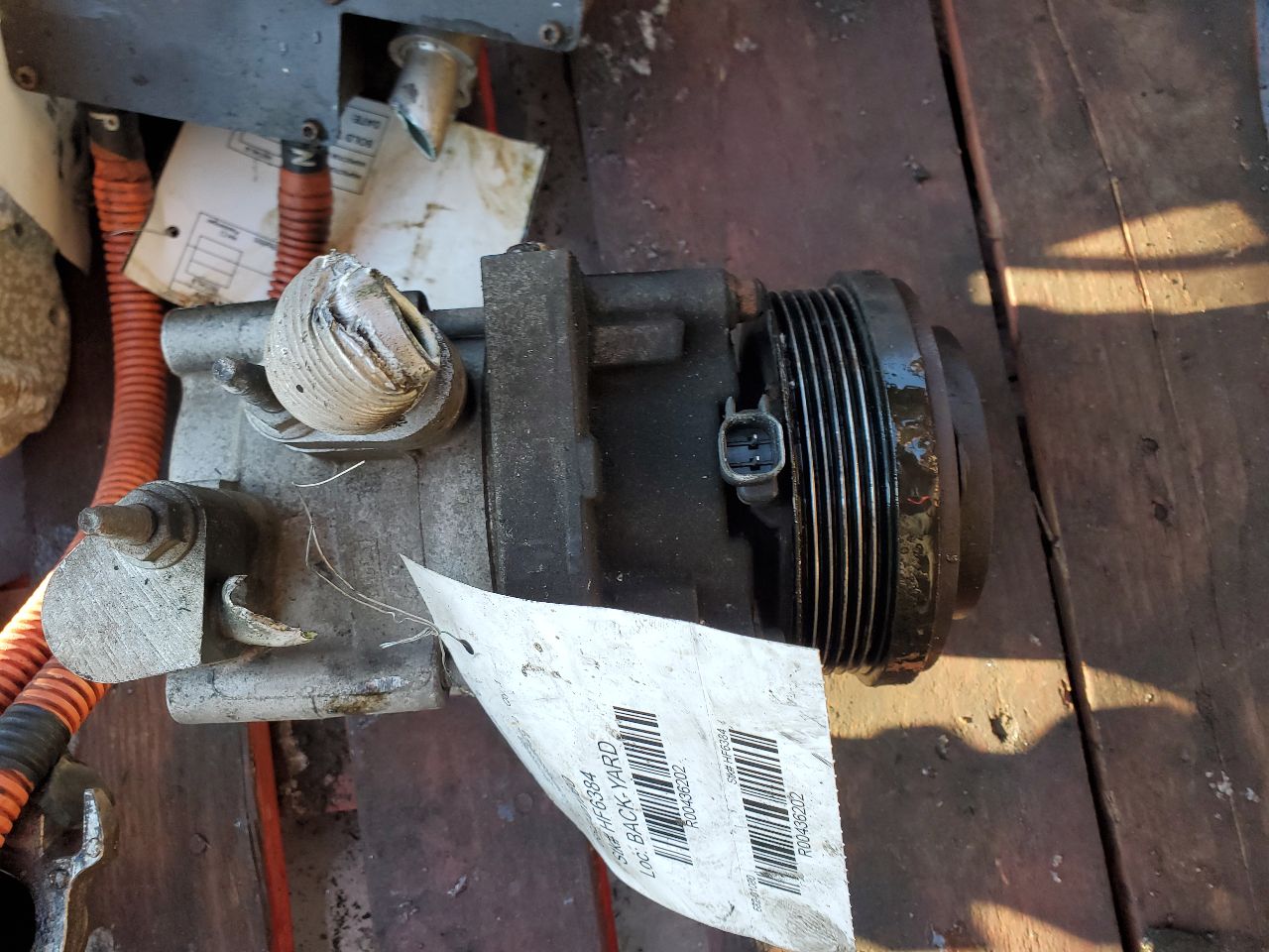 2017 FORD E350 VAN AC COMPRESSOR - 436202
