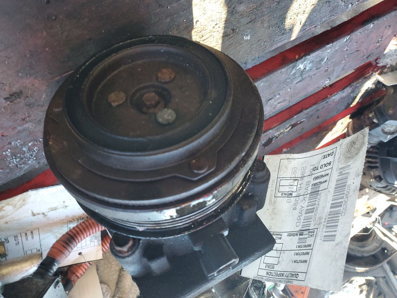 2017 FORD E350 VAN AC COMPRESSOR - 436202 — photo 2
