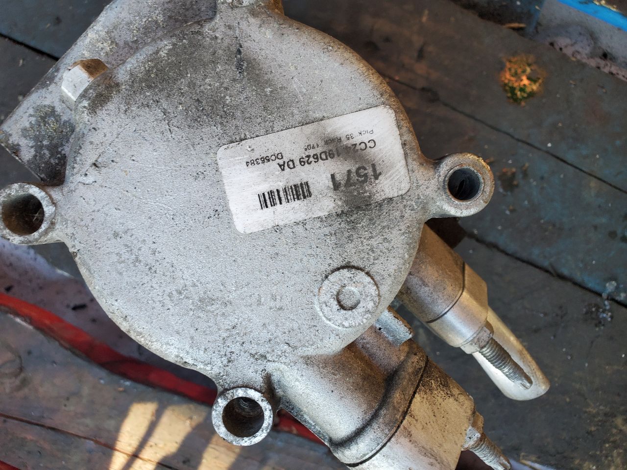 2017 FORD E350 VAN AC COMPRESSOR - 436202 — photo 4