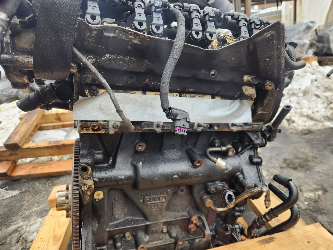 2012 AUDI Q5 4cyl Gasoline Turbo 2.0 ENGINE ASSEMBLY - 436210 — photo 4