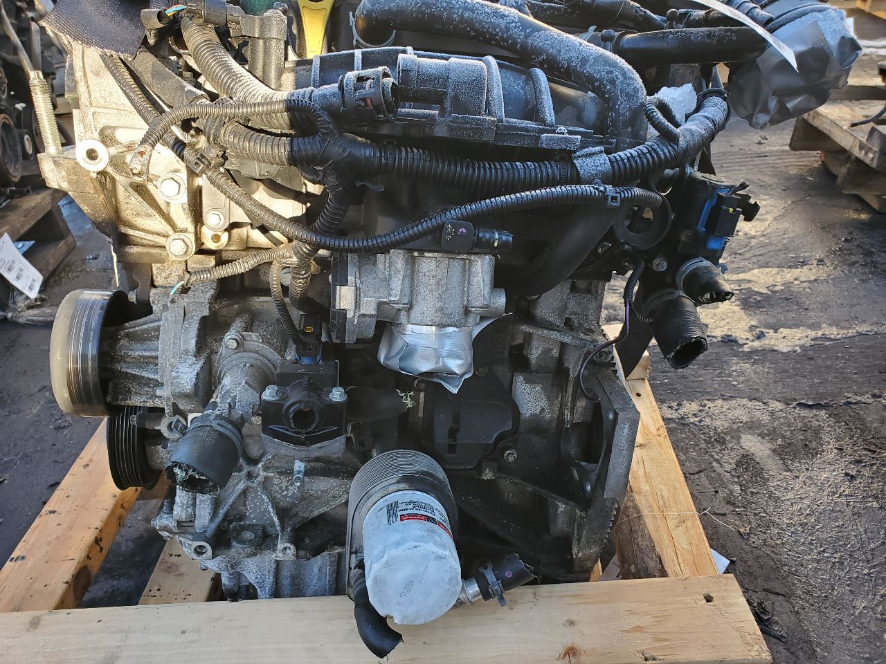 2014 FORD ESCAPE 4cyl 1.6 EcoBoost ENGINE ASSEMBLY - 436246 — photo 3