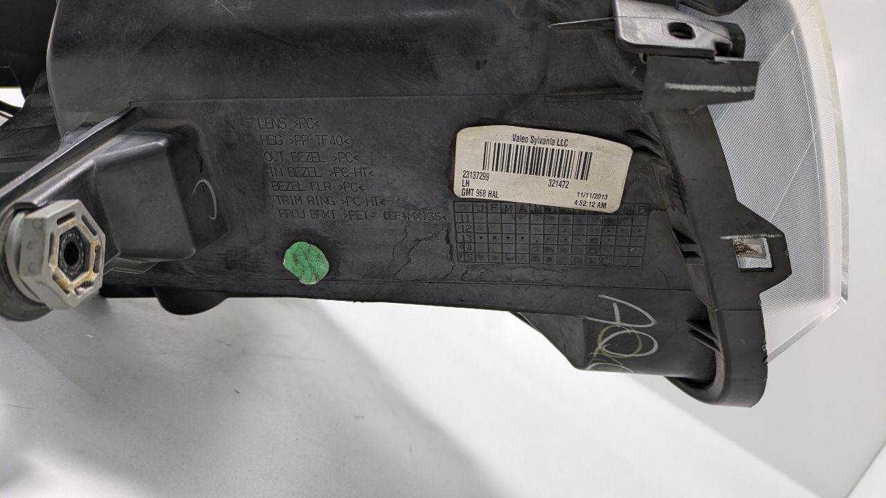 2015 GMC ACADIA Left HEADLAMP ASSEMBLY - 437020 — photo 3