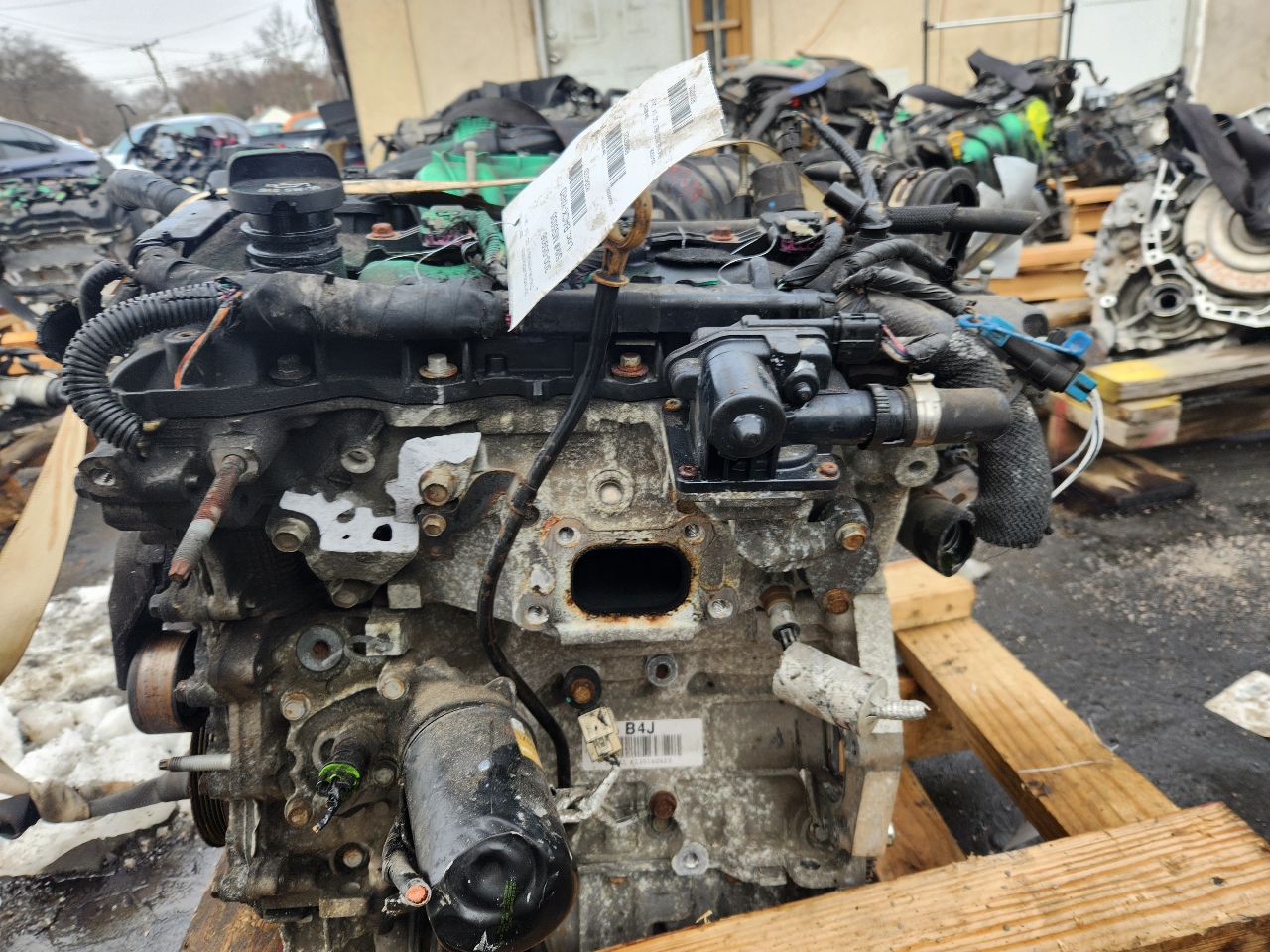 2013 CHEVROLET IMPALA 6 cyl Gas Flex Fuel 3.6 ENGINE ASSEMBLY - 437320 — photo 2