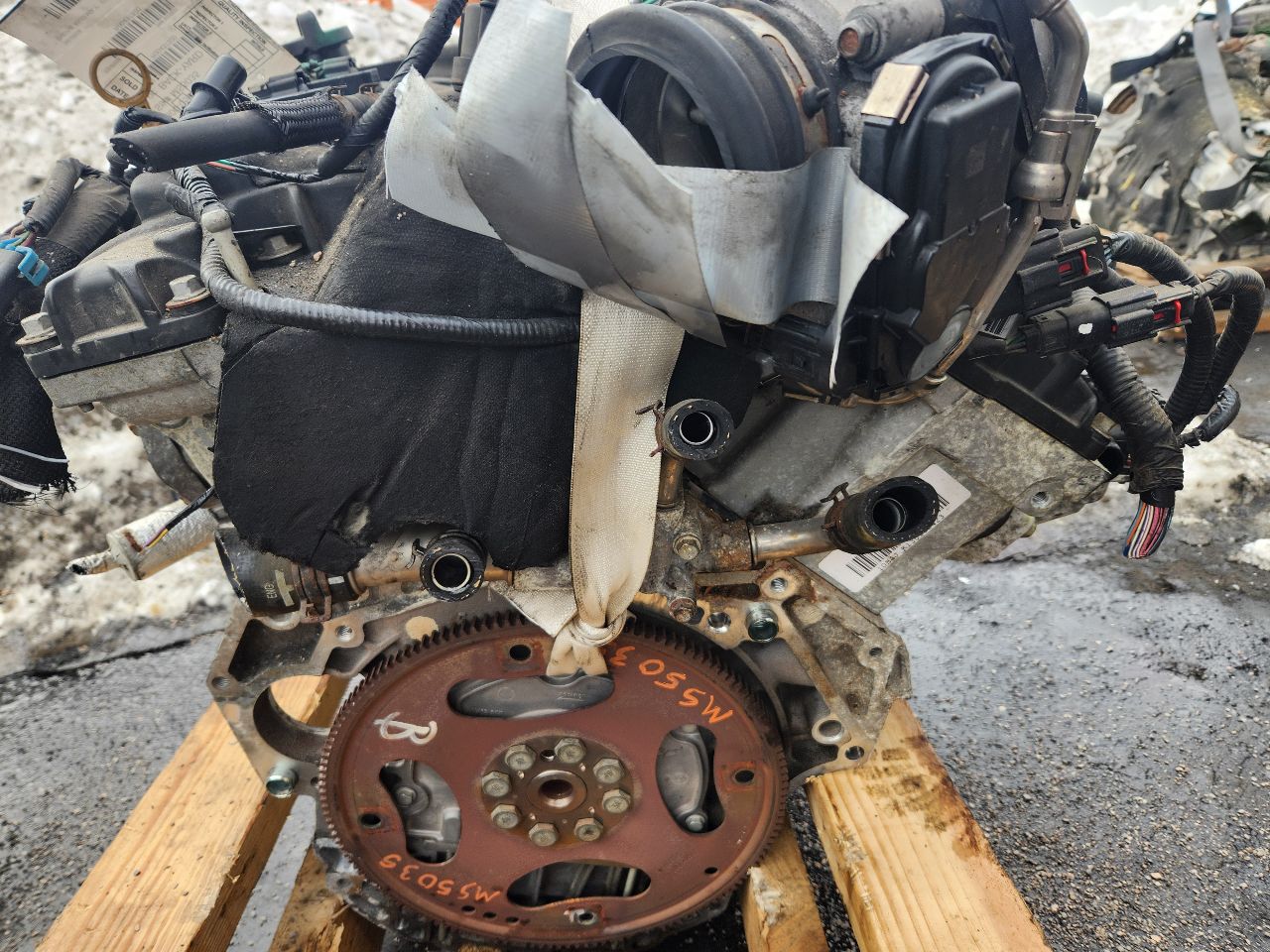 2013 CHEVROLET IMPALA 6 cyl Gas Flex Fuel 3.6 ENGINE ASSEMBLY - 437320 — photo 6