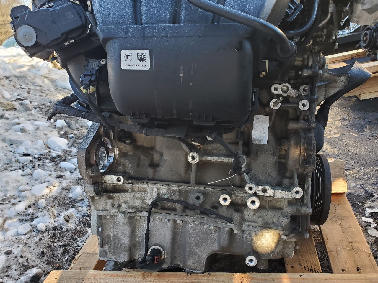 2014 CHEVROLET MALIBU 4cyl Gasoline 2.5 DOHC ENGINE ASSEMBLY - 437422 — photo 5