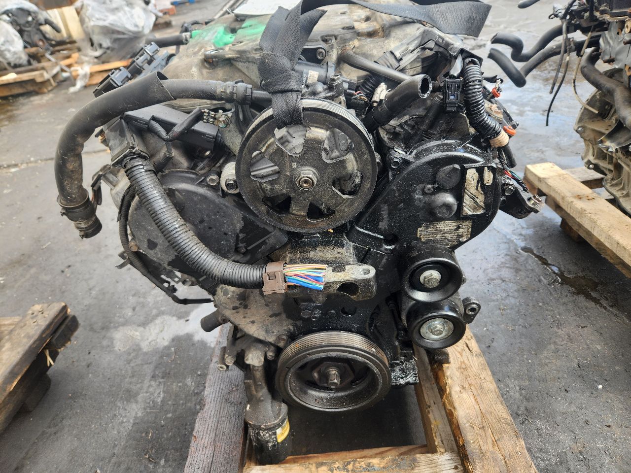2011 HONDA ODYSSEY 6cyl Gasoline 3.5 ENGINE ASSEMBLY - 437440 — photo 2