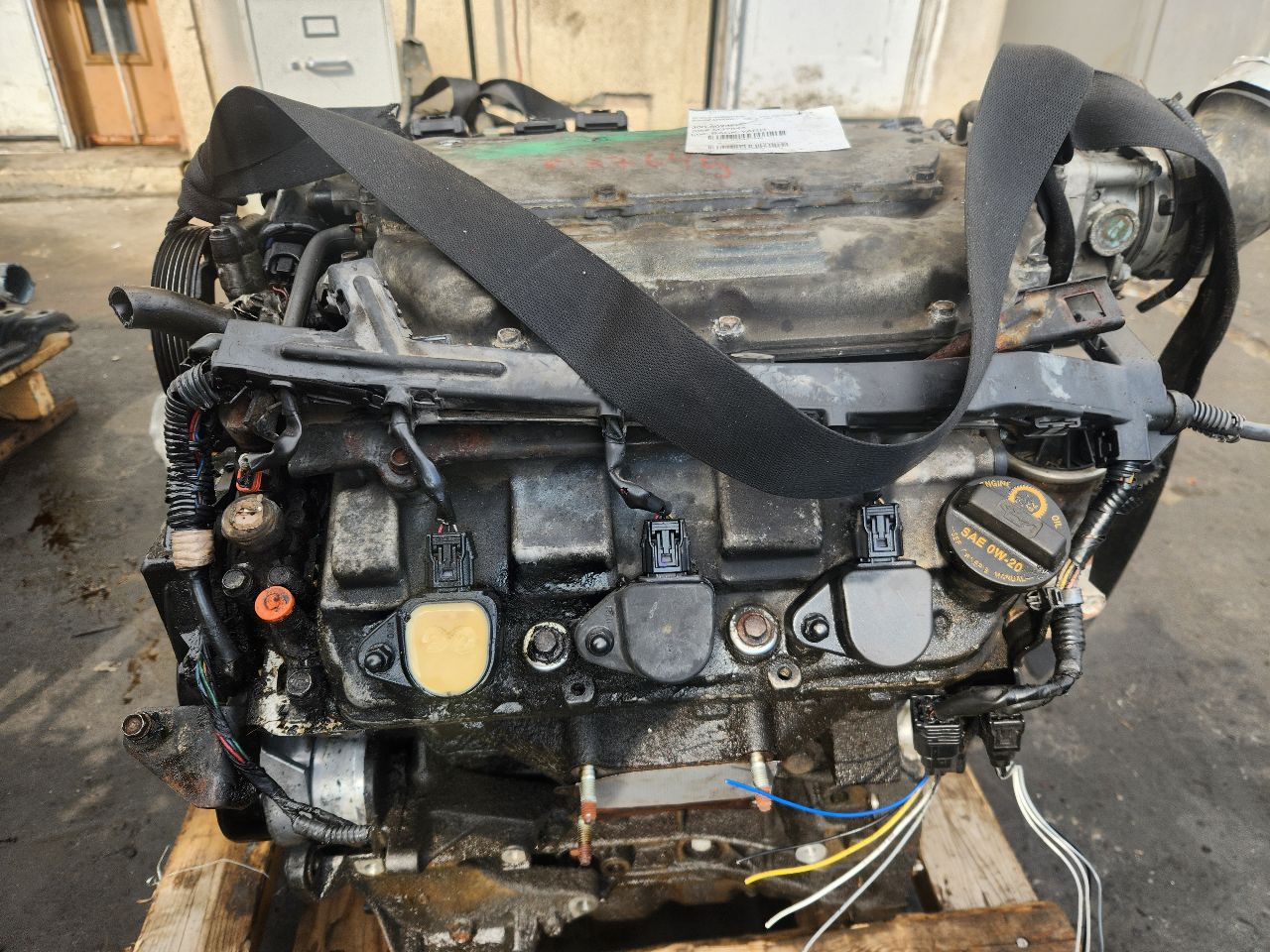2011 HONDA ODYSSEY 6cyl Gasoline 3.5 ENGINE ASSEMBLY - 437440 — photo 3
