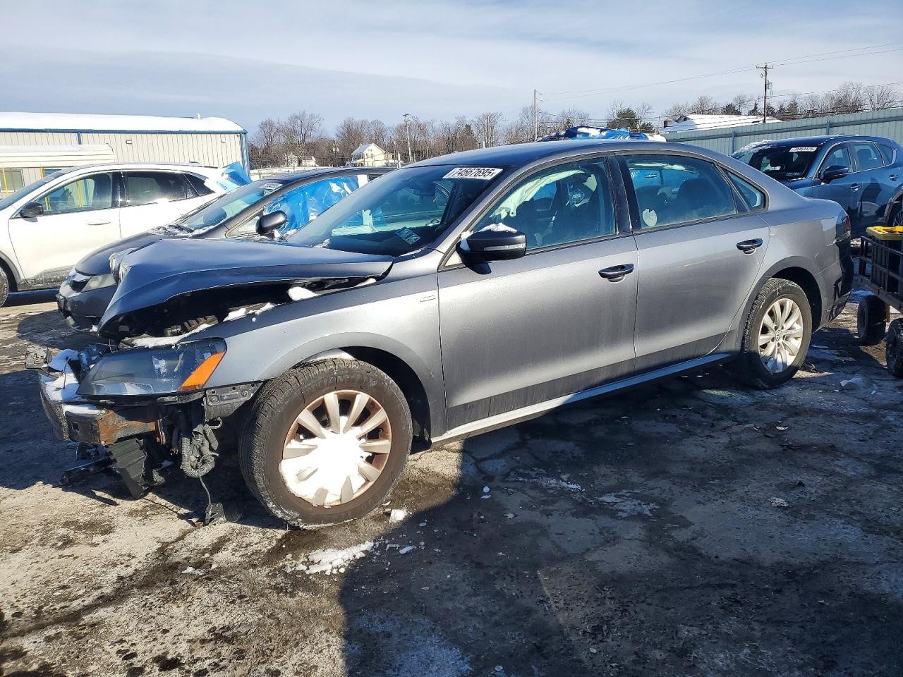 2015 VOLKSWAGEN PASSAT 4cyl Gas Turbo 1.8 PZEV EXHAUST MANIFOLD - 437764