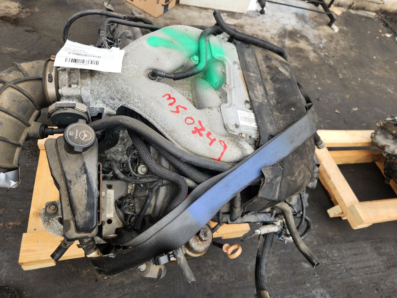 2011 CADILLAC STS 6cyl Gasoline 3.6 ENGINE ASSEMBLY - 437807 — photo 5