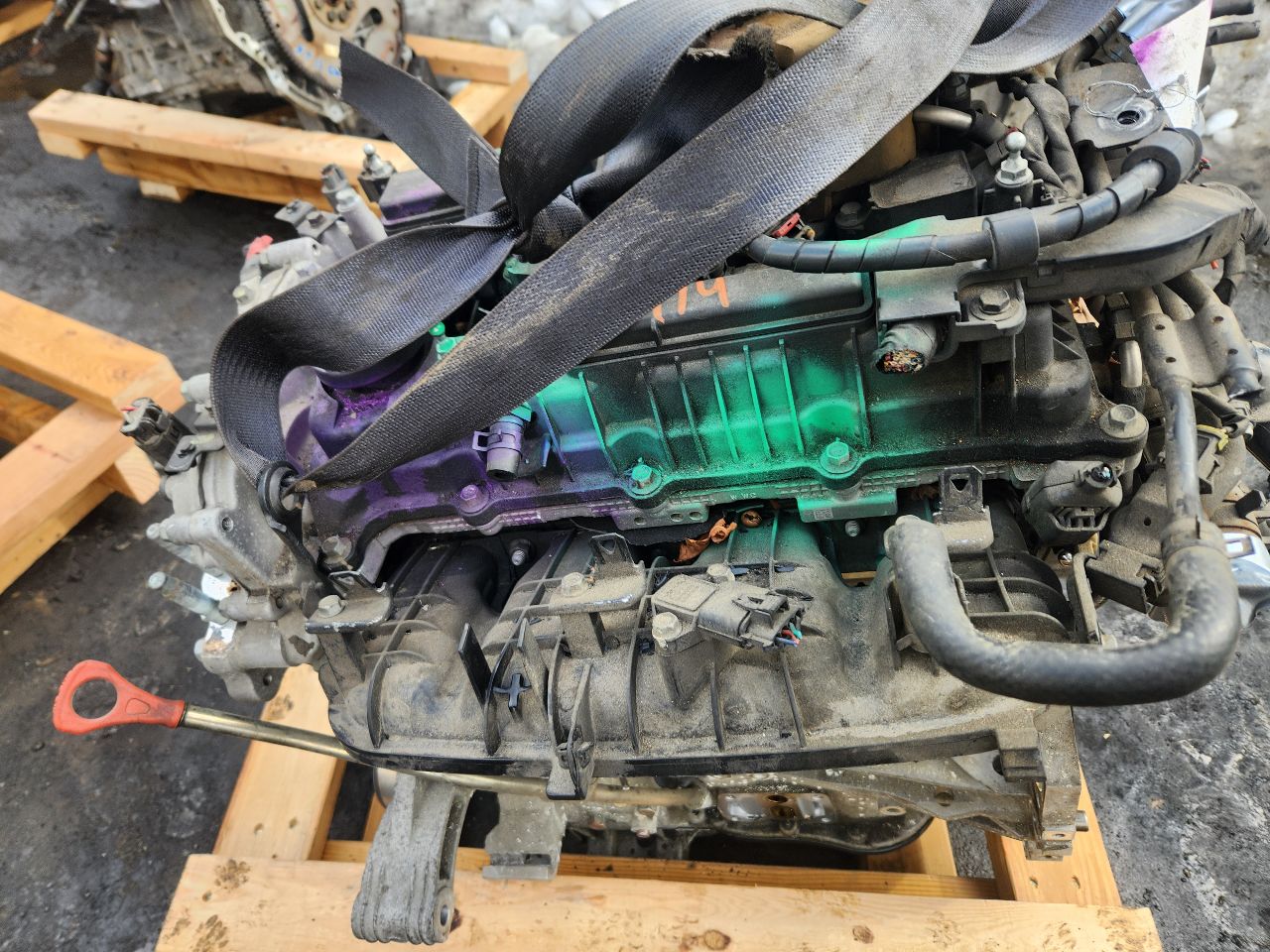 2015 HYUNDAI SONATA 4cyl Gasoline Turbo 2.0 ENGINE ASSEMBLY - 437913 — photo 4