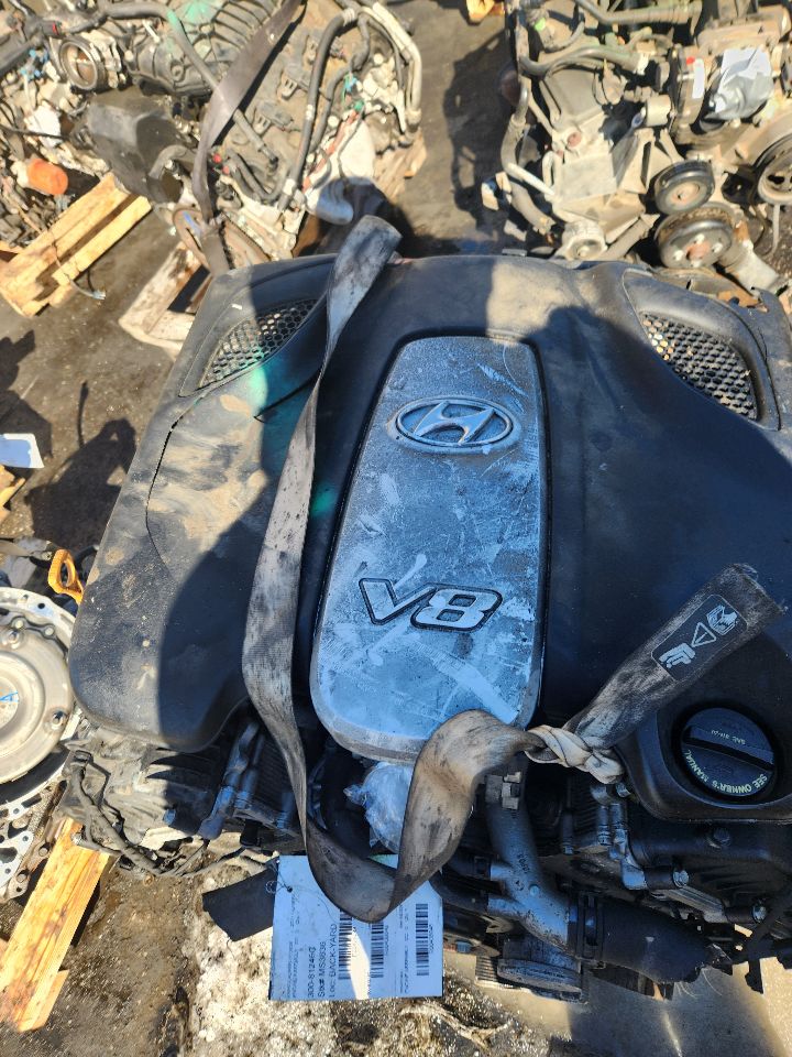 2011 HYUNDAI GENESIS 8cyl Gasoline 4.6 ENGINE ASSEMBLY - 438048