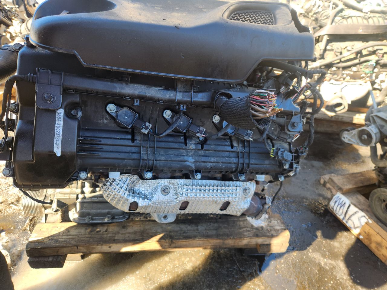 2011 HYUNDAI GENESIS 8cyl Gasoline 4.6 ENGINE ASSEMBLY - 438048 — photo 3