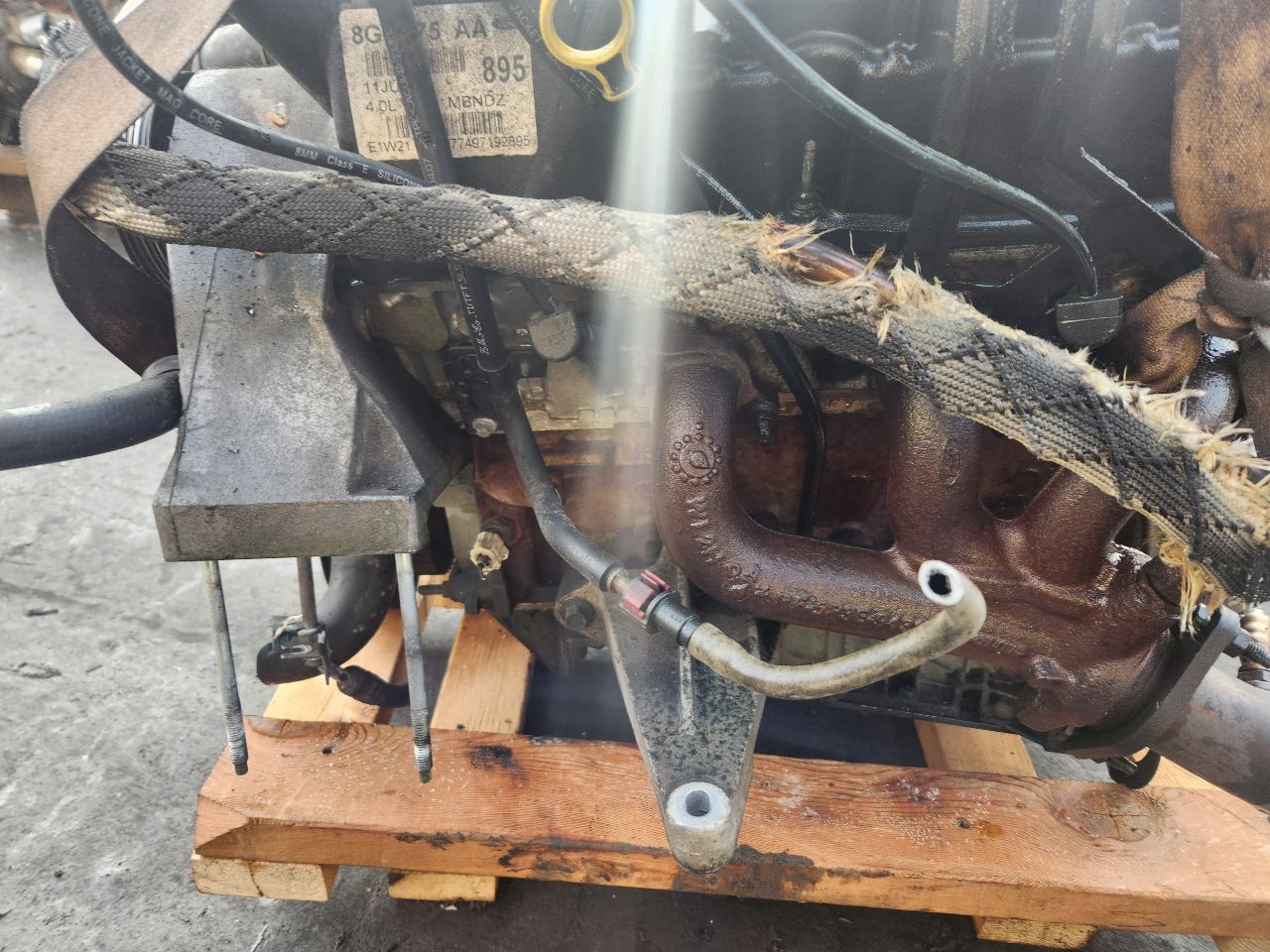 2008 FORD MUSTANG 6cyl Gasoline 4.0 ENGINE ASSEMBLY - 438336 — photo 3