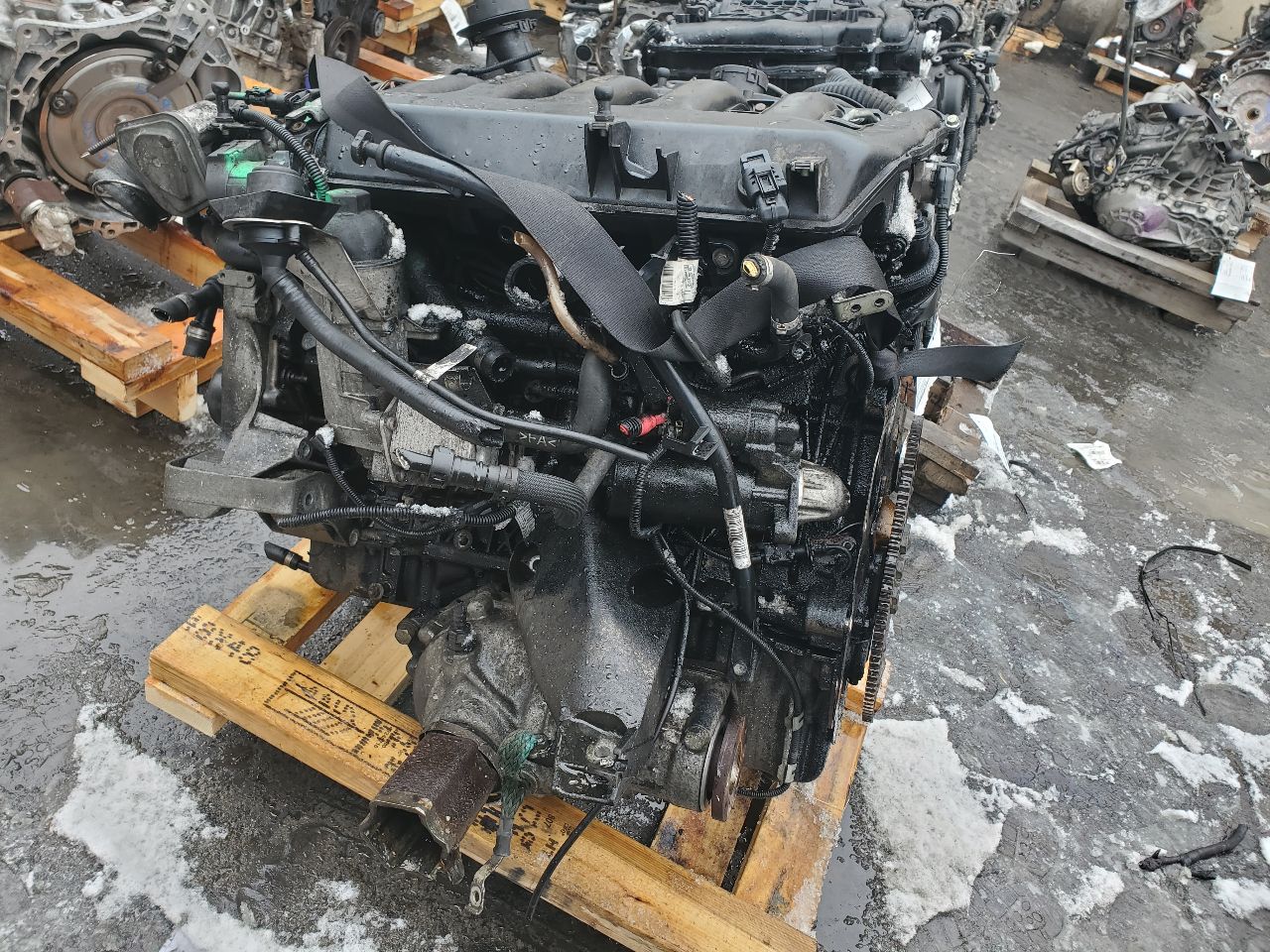 2012 BMW X5 6cyl Diesel Turbo 3.0 ENGINE ASSEMBLY - 438646 — photo 2