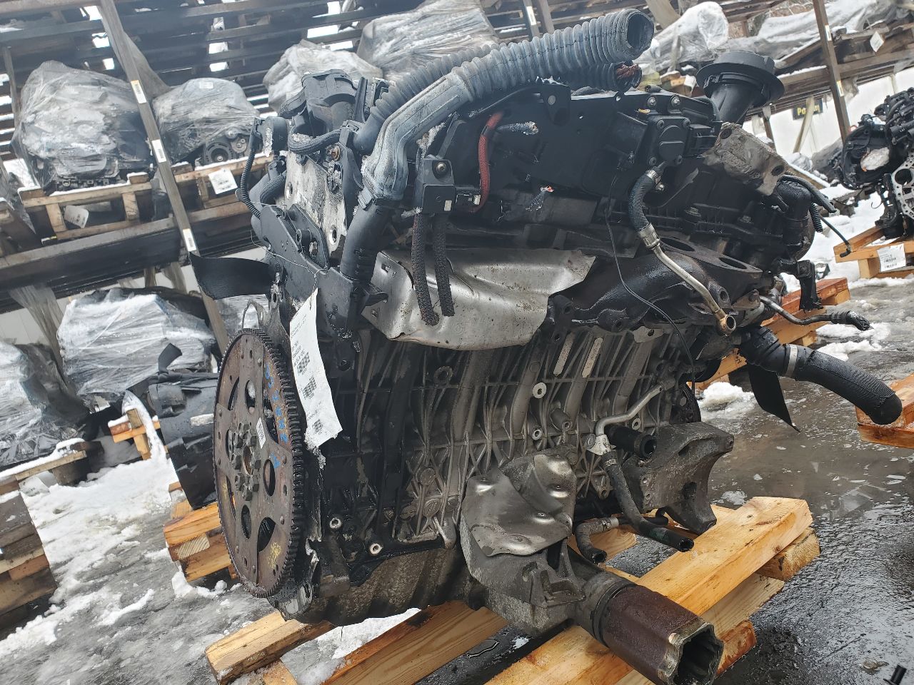 2012 BMW X5 6cyl Diesel Turbo 3.0 ENGINE ASSEMBLY - 438646 — photo 8