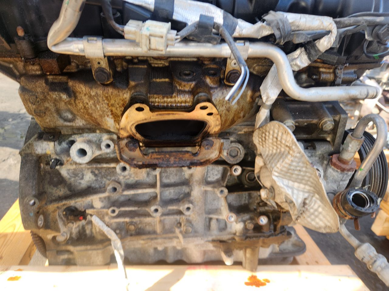 2012 DODGE CARAVAN 6 cyl Gas Flex Fuel 3.6 ENGINE ASSEMBLY - 439147 — photo 4
