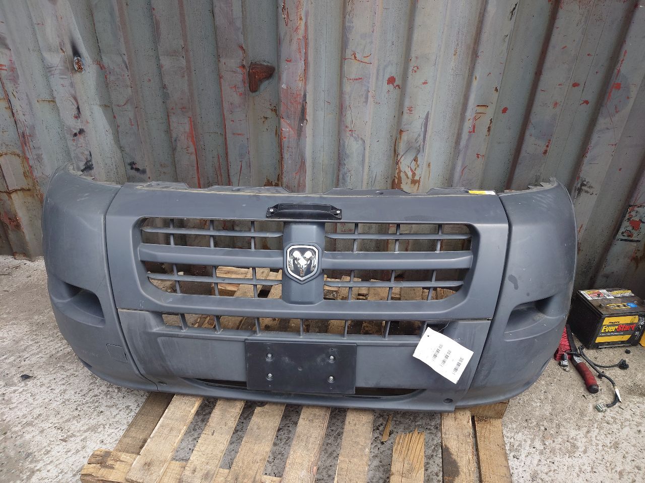 2018 DODGE PROMASTER 1500 VAN 3.6L 6cyl VVT BUMPER ASSY, FRONT - 439162