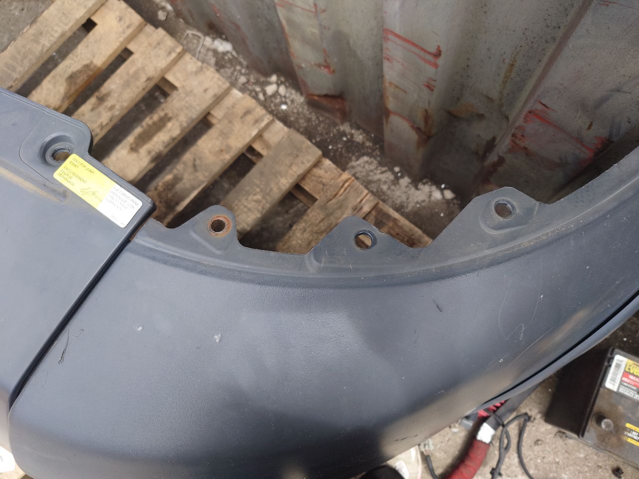 2018 DODGE PROMASTER 1500 VAN 3.6L 6cyl VVT BUMPER ASSY, FRONT - 439162 — photo 5