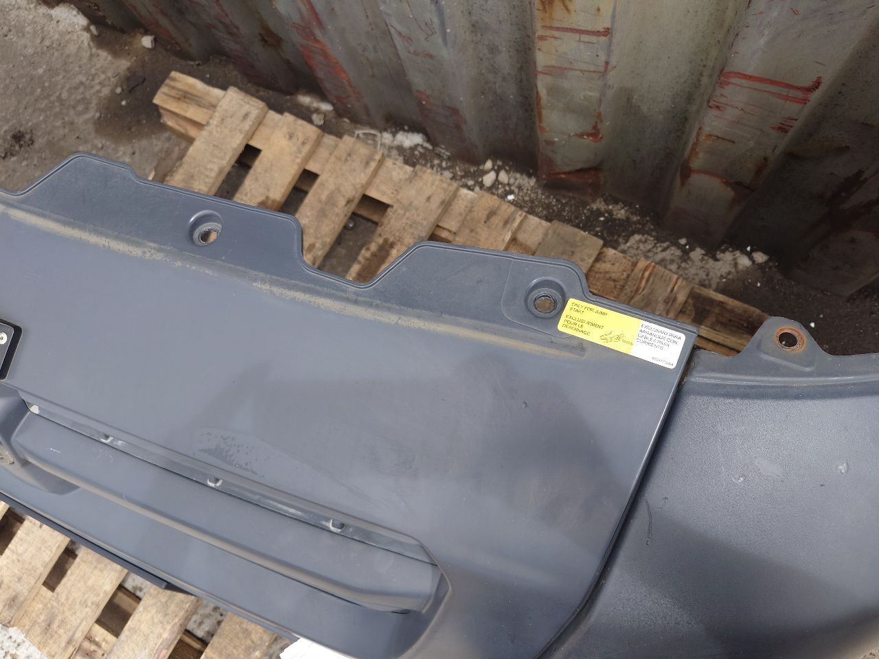 2018 DODGE PROMASTER 1500 VAN 3.6L 6cyl VVT BUMPER ASSY, FRONT - 439162 — photo 6