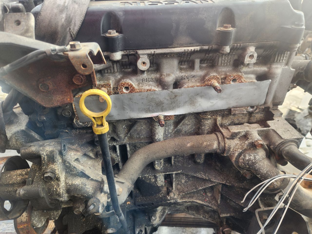 2002 NISSAN ALTIMA 4cyl Gasoline 2.5 ENGINE ASSEMBLY - 439266 — photo 3