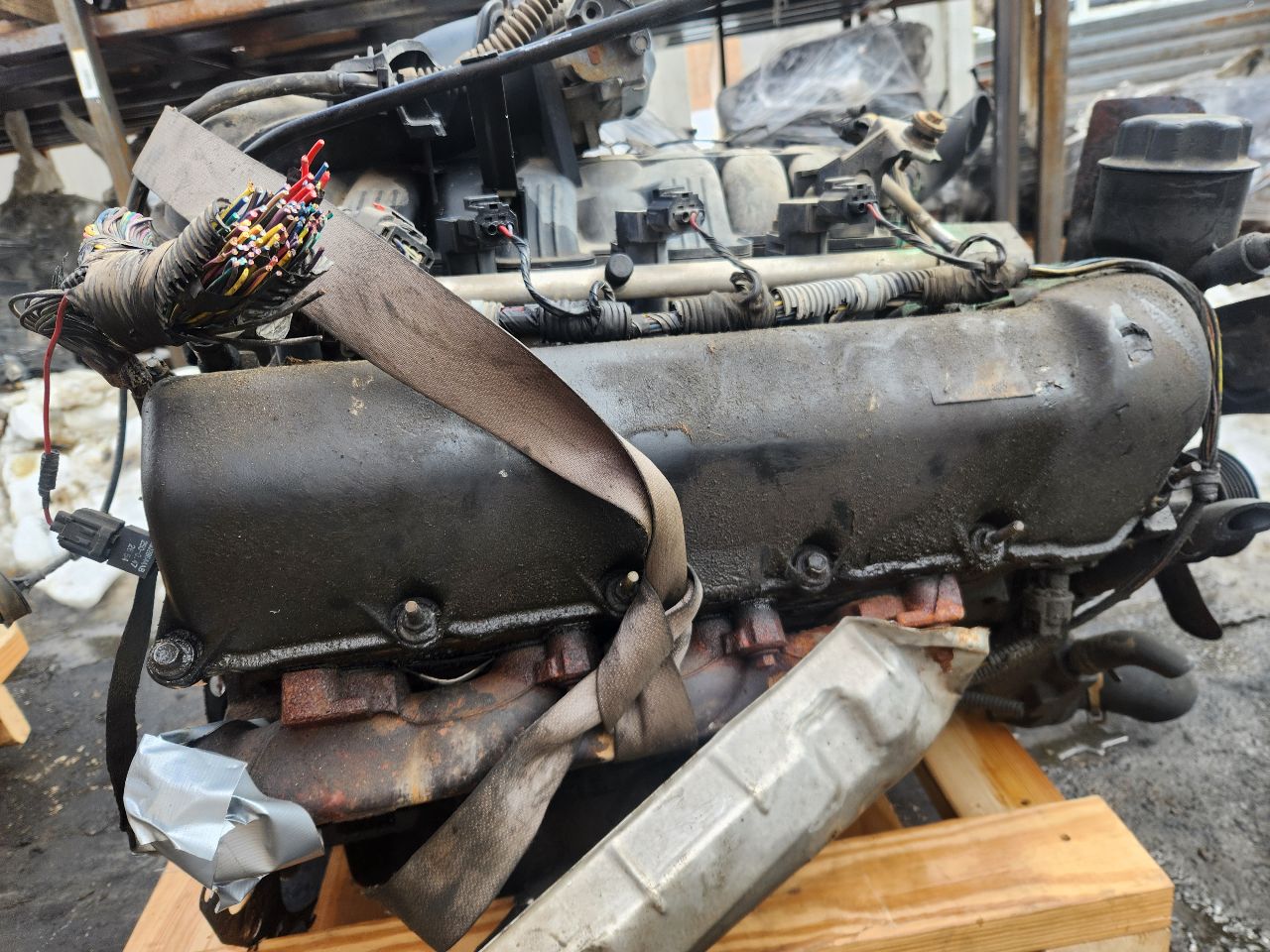 2005 DODGE DURANGO 8cyl Gasoline 4.7 ENGINE ASSEMBLY - 439554 — photo 5