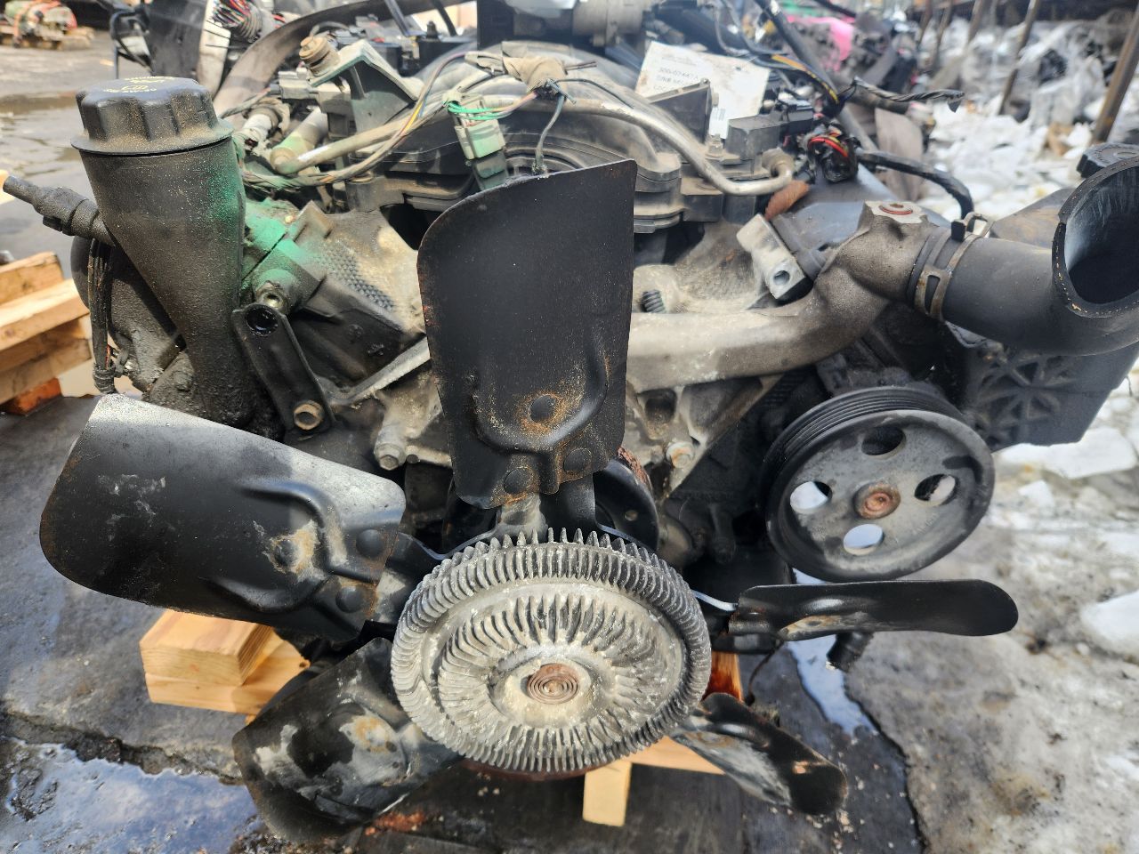 2005 DODGE DURANGO 8cyl Gasoline 4.7 ENGINE ASSEMBLY - 439554 — photo 7