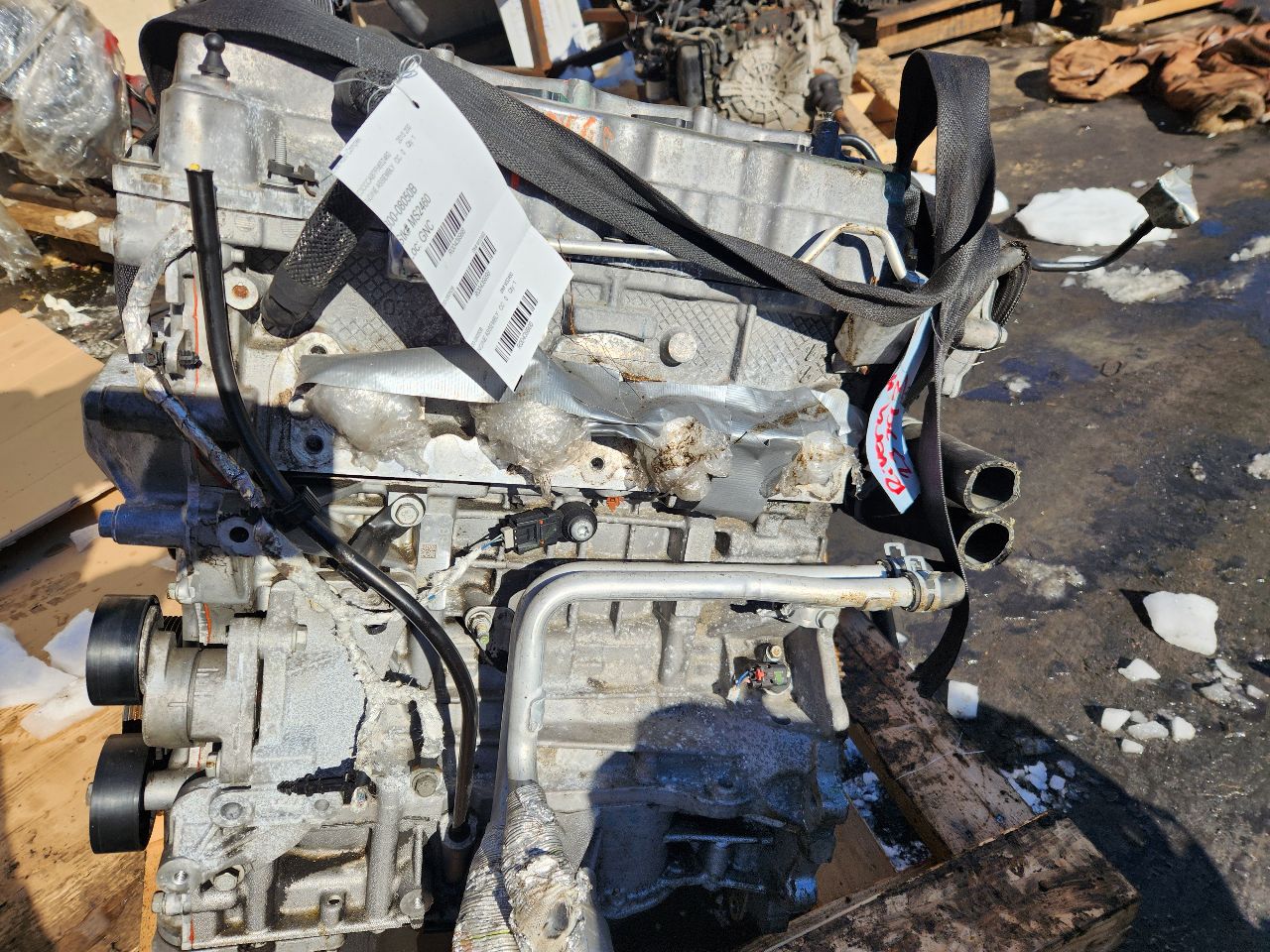 2015 CHRYSLER 200 4cyl Gasoline 2.4 PZEV ENGINE ASSEMBLY - 439998 — photo 2