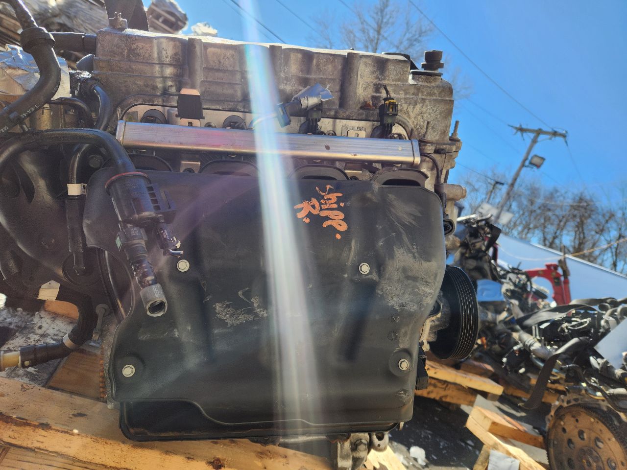 2015 CHRYSLER 200 4cyl Gasoline 2.4 PZEV ENGINE ASSEMBLY - 439998 — photo 5