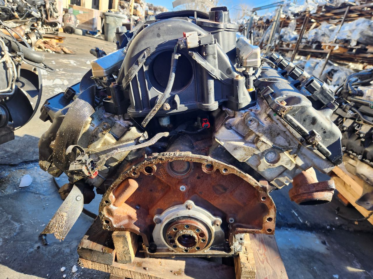 2012 JEEP GRAND CHEROKEE 5.7L 8cyl Gasoline VVT ENGINE ASSEMBLY - 440009