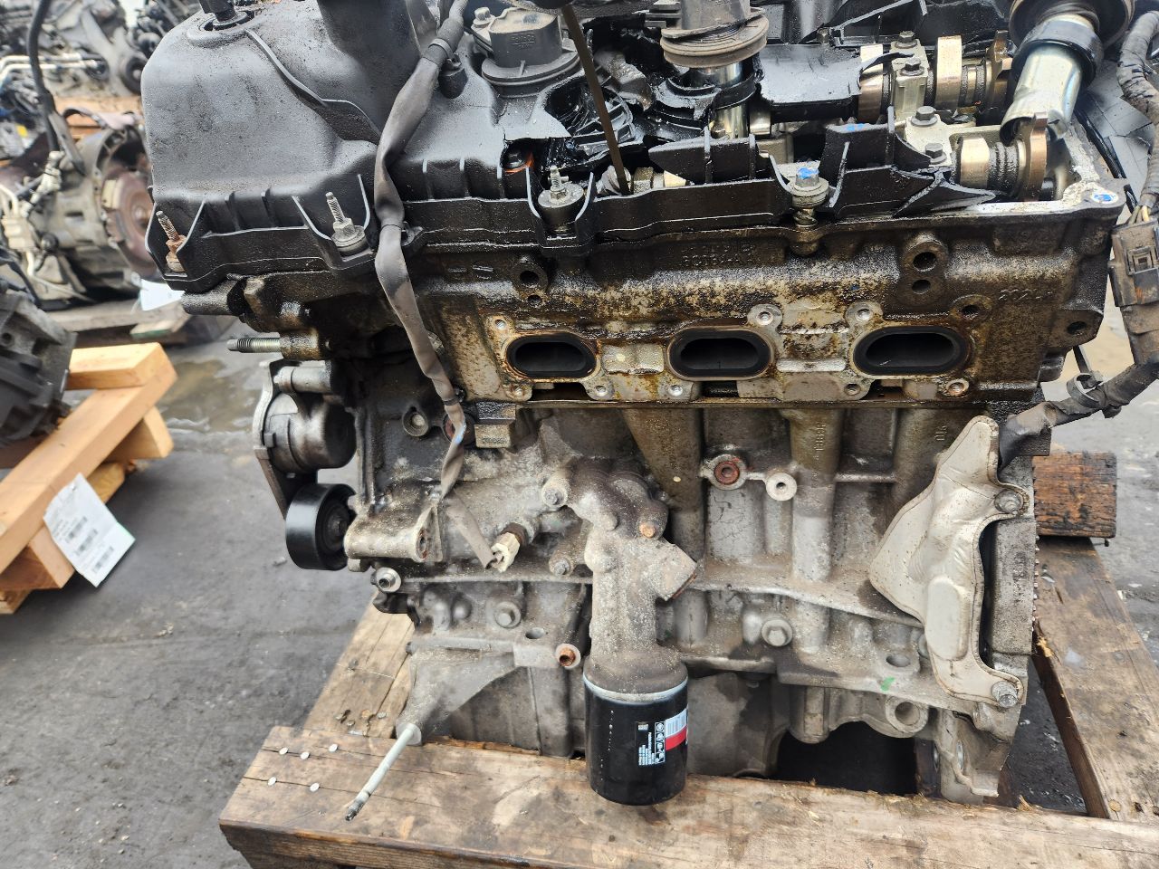 2011 LINCOLN MKX 6cyl Gasoline 3.7 ENGINE ASSEMBLY - 440049 — photo 3