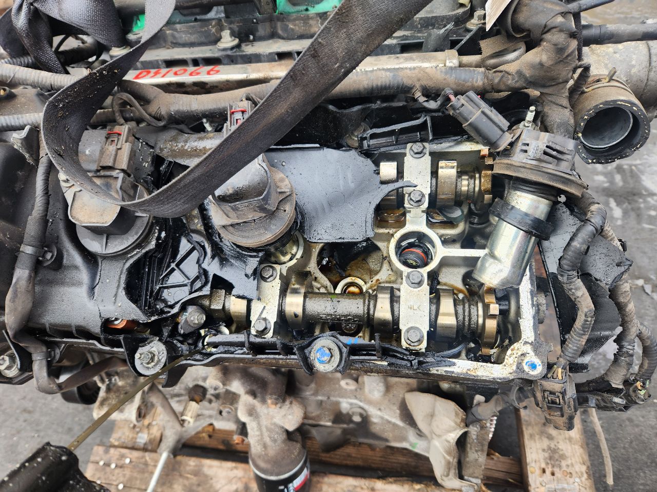 2011 LINCOLN MKX 6cyl Gasoline 3.7 ENGINE ASSEMBLY - 440049 — photo 4