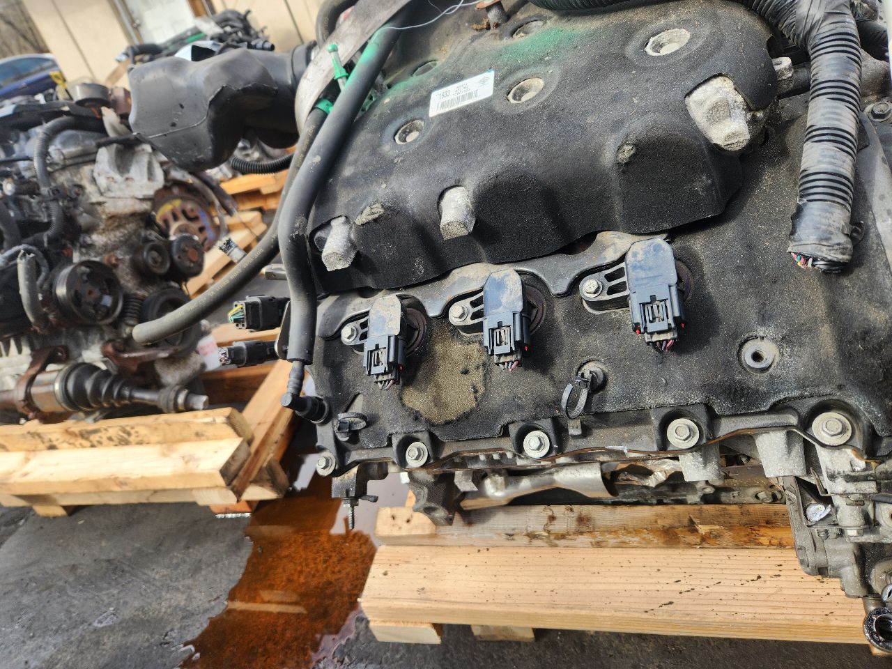 2011 CHEVROLET TRAVERSE 6cyl Gasoline 3.6 ENGINE ASSEMBLY - 440065 — photo 4