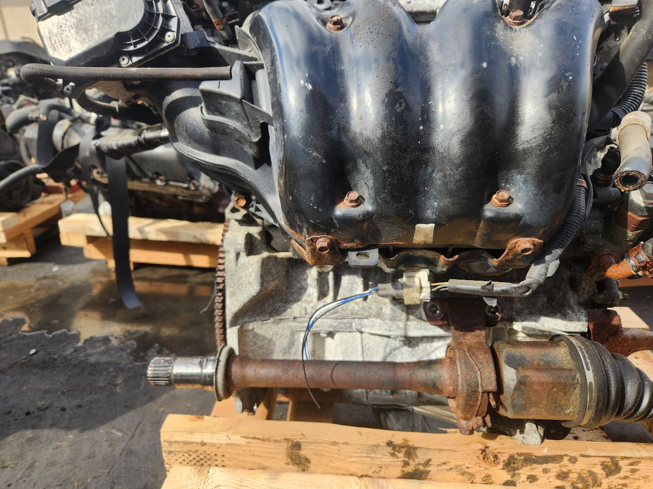 2007 TOYOTA CAMRY 4cyl Gasoline 2.4 PZEV ENGINE ASSEMBLY - 440086 — photo 3