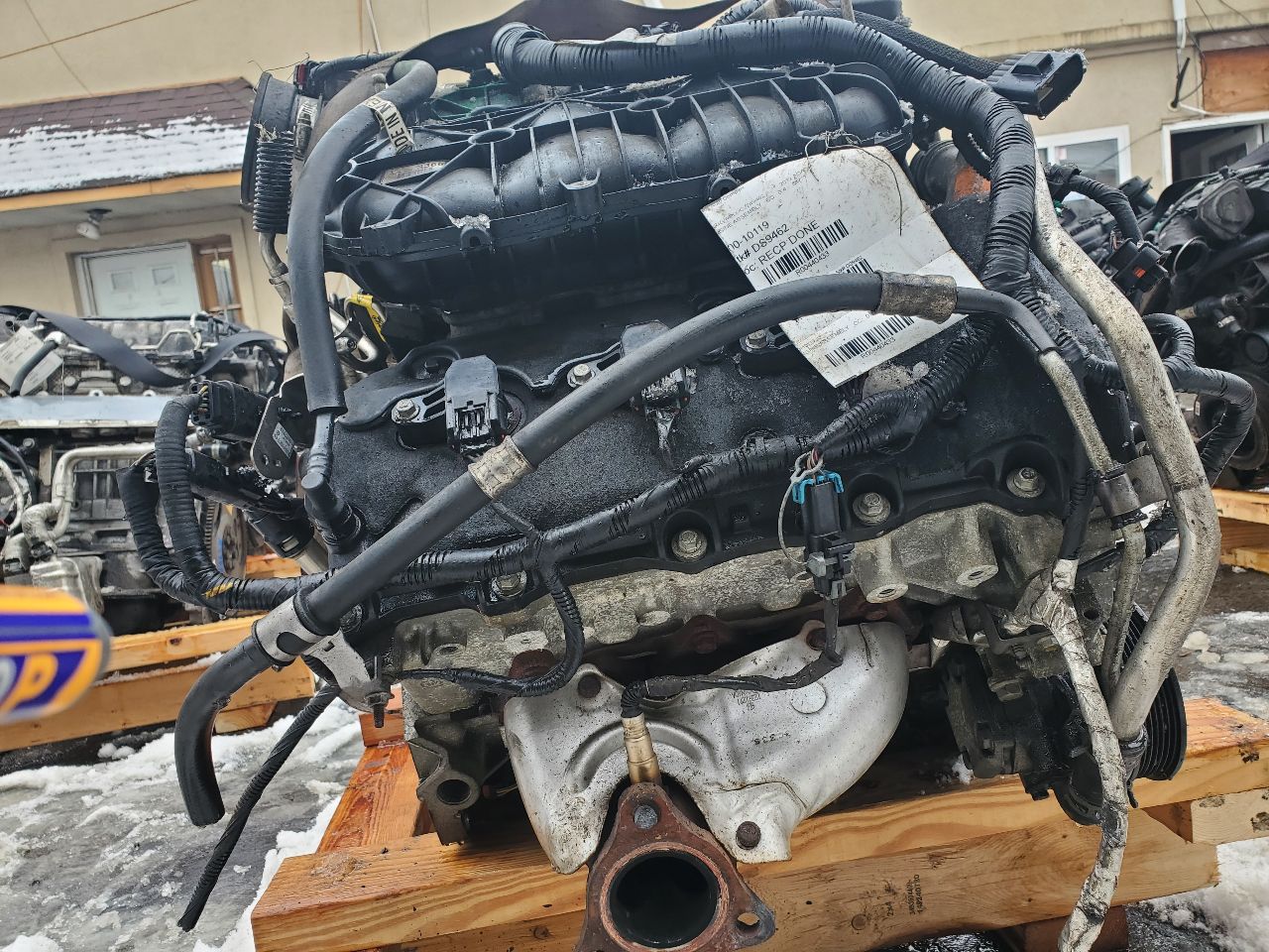 2012 GMC ACADIA 6cyl Gasoline 3.6 ENGINE ASSEMBLY - 440433 — photo 4